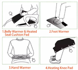 Estilo lavável elétrico do coxim da cadeira da almofada de aquecimento de USB do malote do aquecedor da mão