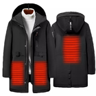 Forro de jaqueta de colete aquecido elétrico tipo zíper impermeável OEM para motocicleta