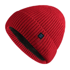 Gorro aquecido recarregável de malha, chapéu aquecido por USB com proteção contra superaquecimento