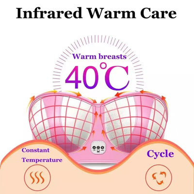 Sustão de Massagem Elétrica para o Desenvolvimento e Restauração da Elasticidade da Mama com aquecimento infravermelho e massagem por vibração