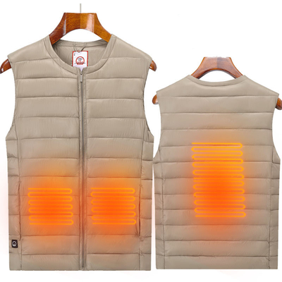 Colete elétrico aquecido unisex com configurações de aquecimento personalizáveis para conforto personalizado