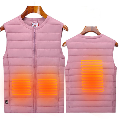 Colete elétrico aquecido unisex com configurações de aquecimento personalizáveis para conforto personalizado