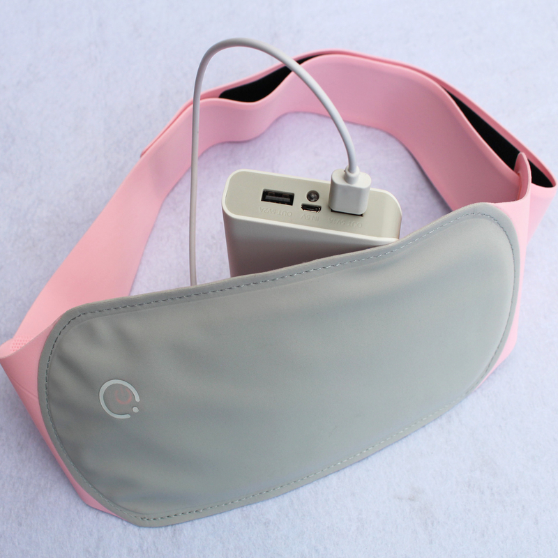 Cadeia de aquecimento portátil sem fio Cadeia de aquecimento menstrual Cinturão de palácio quente