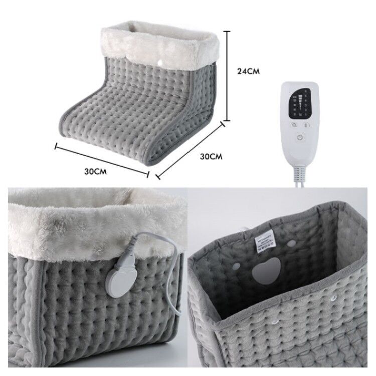 Sheerfond portátil inverno usb alimentado por bateria 220v eco-amigável poliéster ajustável termostato ventilação calor do pé para