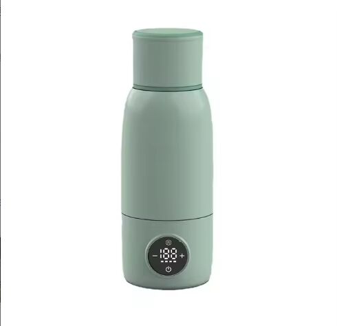 Material de alta qualidade, de qualidade alimentar, ajuda de alimentação inteligentemente concebida, aquecedor portátil de garrafas USB especificamente para leite de bebé.