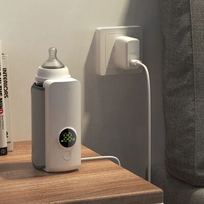 Caldeira de garrafa elétrica portátil 5V Voltagem Conveniente Dispositivo portátil Design leve Adequado para viagens Alimentação do bebê