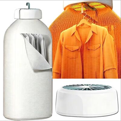Secador de roupas elétrico dobrável portátil pequeno dobrável aquecido roupas secador de ar pendurado mini ventilador de ar secador de roupas para casa