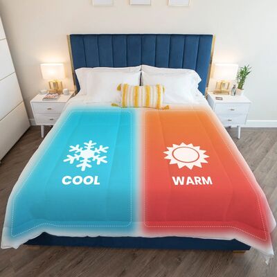 Customize Smart Control Quebra-cabeça de aquecimento e resfriamento Quebra-cabeça de resfriamento de microfibra para dormir quente Uso doméstico e RV