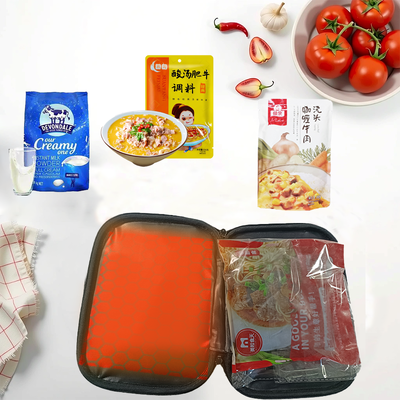 Saco de aquecimento de alimentos portátil com revestimento interno seguro para alimentos e tecido durável de Oxford para aquecimento de caixas Bento e garrafas de bebê